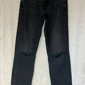 American Eagle Outfitters Black High Rise Jeans